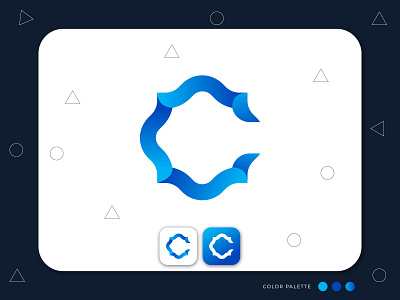 C letter logo abstract app app icon brand identity branding branding agency c letter c letter logo letter logo letter logo design logo design logo designer modern