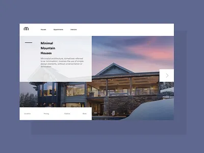 Real estate branding design logo minimal typography ui ux vector