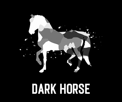 Dark Horse Property Management design logo