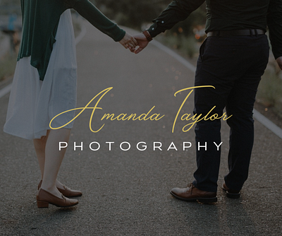 AT Photography design logo