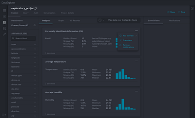 Data exploration data data management enterprise exploration