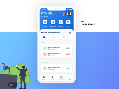 Wallet erp activity app design application design design erp illustration money money app money transfer ui ui ux ui design uiux ux wallet wallet app