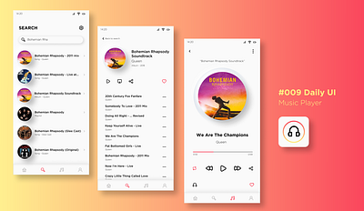 #009 DailyUI: Music Player app challenge dailyui design design app designer figma iphone minimalistic music app music player neomorphic neomorphism ui ui ux ui design uidesign uiux user interface