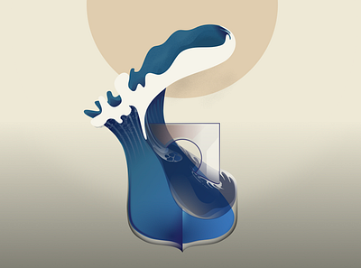 FamilyCrest abstraction illustration