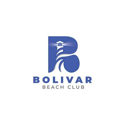 Bolivar Beach Club art beach bold bolivar brand branding club design designer letter logo logobrand logoinspiration logotype mark monogram