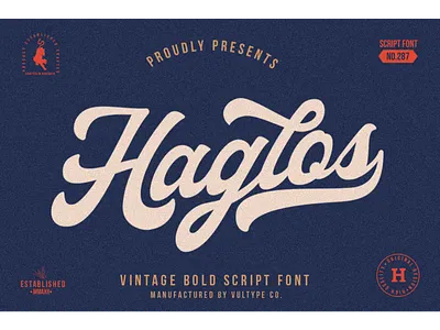 Bold Script Font baseball font bold bold font font design font download free font free fonts lettering lettering artist lettering logo retro retro font script typeface vintage vintage font vintage logo