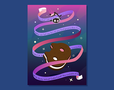 Steven Universe - Cookie Cat affinity designer cartoon cartoon network cookie cat cute fan art ice cream illustration redbubble rose quartz steven universe teepublic treat vector