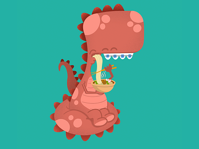 Ramansaur adobe illustrator character design childrens book dino dinosaur dinosaurus illustration illustrator monster picture book picture book illustration procreate procreate art