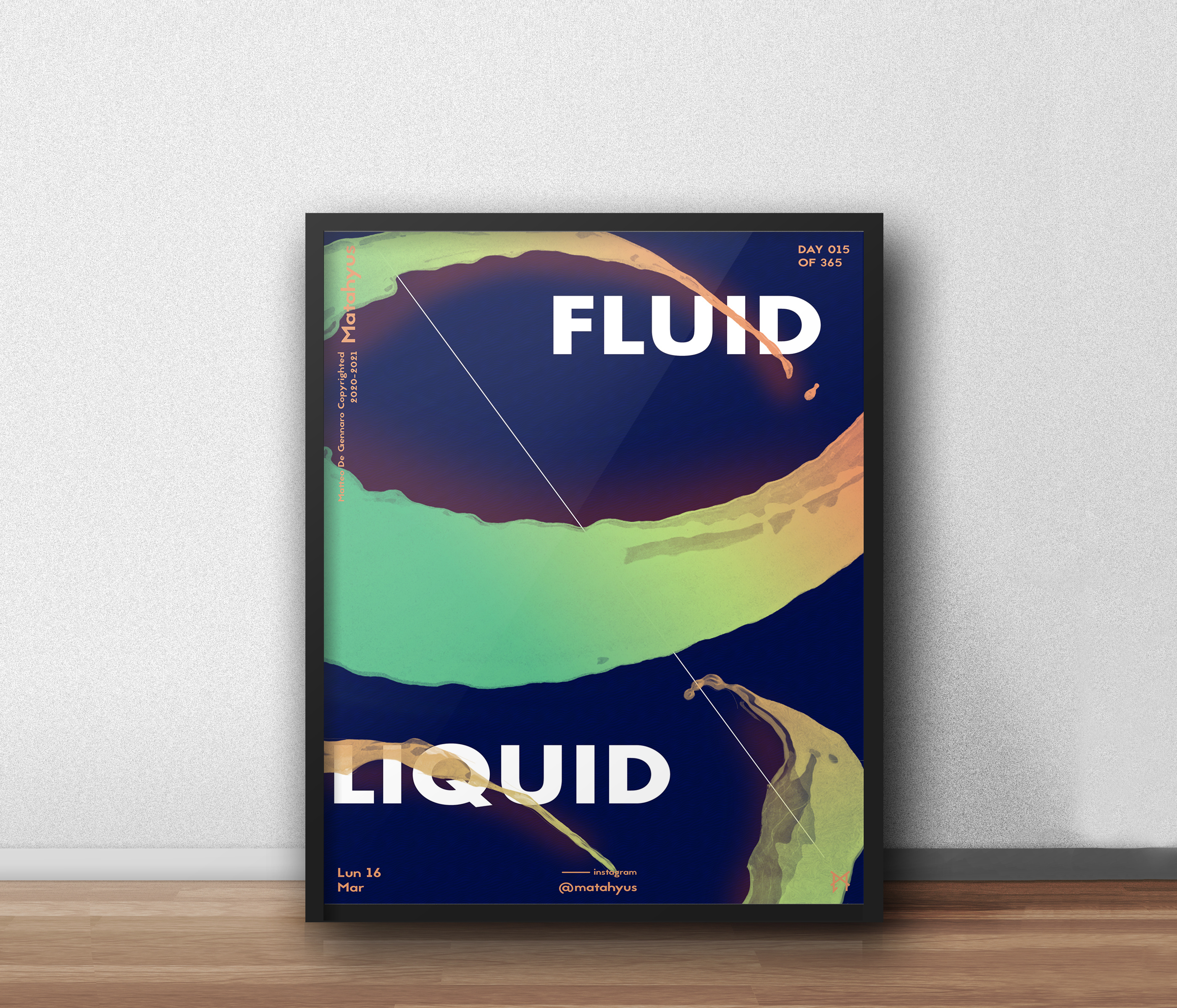 Example of Design a Poster everyday - Day 15