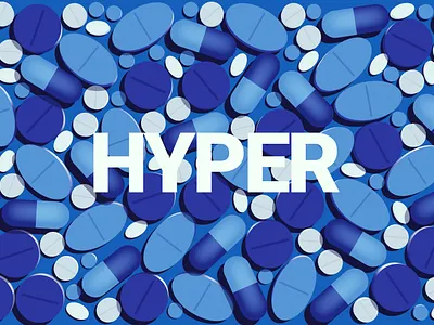 Medicines background flat illustration medical medicines pills vector