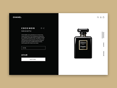 E-Commerce Shop 🛍 challenge clean concept daily ui 012 dailyui design desktop e commerce interface luxury luxury brand product product design shop ui ui ux ui design user experience webdesign website design