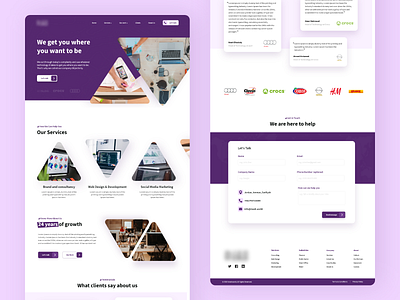 Agency - Landing page adobe adobe xd adobexd daily daily ui dailyui design designer designs ui ui ux ui design uidesign uiux ux ux ui ux design uxdesign uxui xd