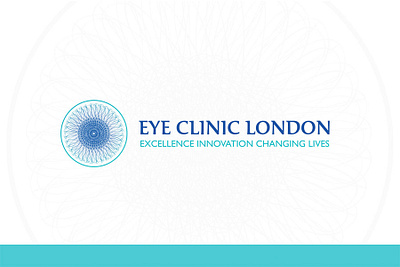 EYE CLINIC LONDON brand design branding branding design design logo web design web development