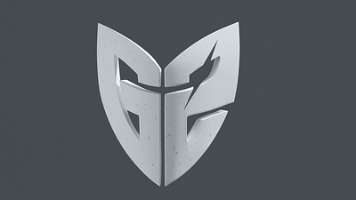 G2 logo mask 3d art 3d artist blender design esport esports logo logo render