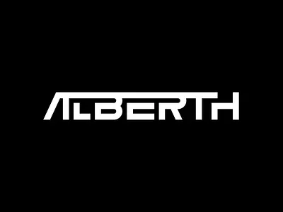 ALBERTH Logotype. brand brand design brand identity branding branding design design inspiration isologo logo logo design logodesign logomark logotype logotypes