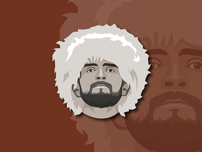 Khabib Nurmagomedov vexel vexel khabib vector