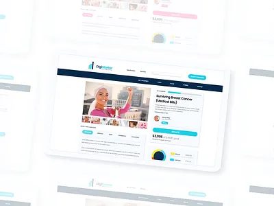 Crytpo Crowd Funding branding crowdfunding cryptocurrency design logo ui design ux web website design