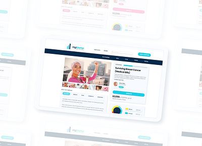 Crytpo Crowd Funding branding crowdfunding cryptocurrency design logo ui design ux web website design