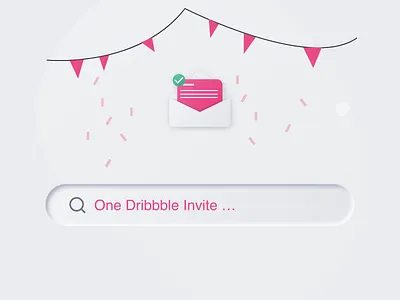 Dribbble Invite art clean colors design dribbble dribbble giveaway dribbble invitation dribbble invite illustration invitation invite minimal minimalistic simple soft