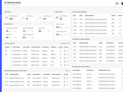 Management Software design illustration ui ux