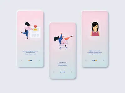 Onboard Screen for Delivery Service app courier delivery app delivery service design figma illustration neomorphism onboard onboarding onboarding screen onboarding screens onboarding ui skeuomorphism ui