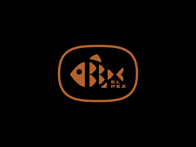El Pez branding character design fish fish logo graphic design graphic design illustration logo logo mark mark seafood vector
