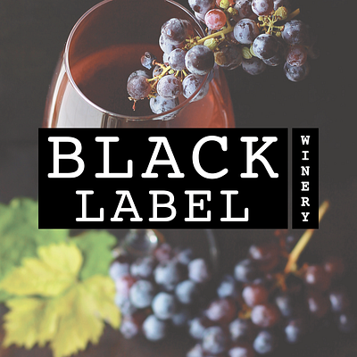 Day 103 adobe illustrator black label brand brand design brand identity branding branding design cork graphic design logo logo design logo designer logo mark logodesign logos vector wine wine branding wine logo winery