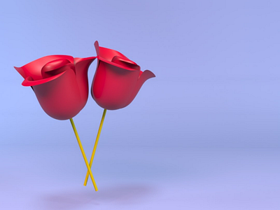 Rosas 3d c4d cinema4d corona renderer modelado rosas