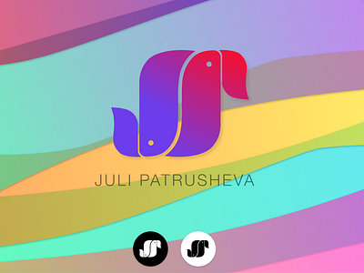 JP Parrots logo bird logo branding colorful corporate identity design experiment icon illustration logo logo design logos parrots