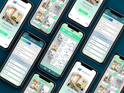 UI design for a mobile app creative design mobile app design ui