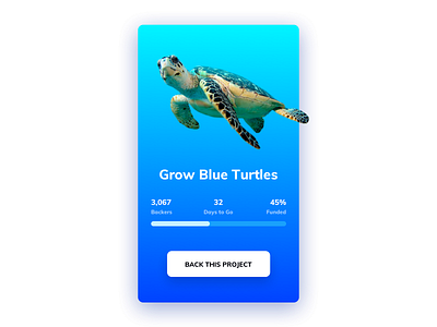 032 Crowdfunding Campaign 2020 crowdfunding campaign dailyui ui uidesign visualdesign