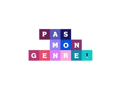 Pas Mon Genre Logo logo design