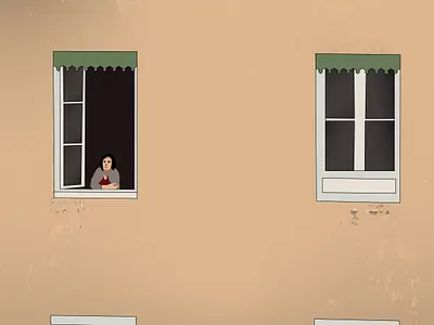 Italy Building background building building design design illustration italy vector venice window windows