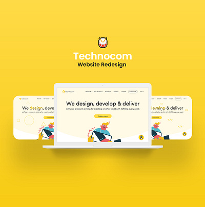 Technocom Website-Redesign* (Danang❤️, Vietnam) design flat minimal sneak peek southeast asia ui ux vector web website