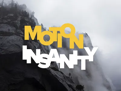 MOTION INSANITY background branding colors design gradients ideas illustration logo minimal ui