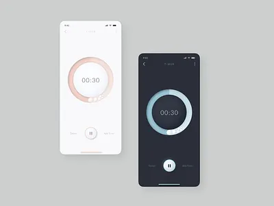 DailyUI 014_Timer 014 appdesign dailyui dailyux design timer ui design ui ux uxdesign