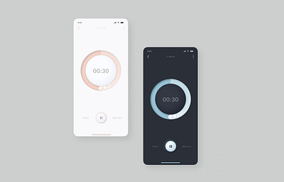 DailyUI 014_Timer 014 appdesign dailyui dailyux design timer ui design ui ux uxdesign