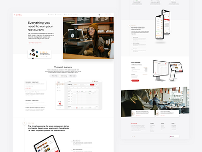 QuickOrder.io Web Design - Product Page design landing page product page quickorder ui web web design webdesign website