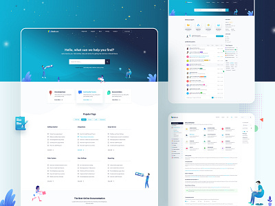 Documentation And Knowledge Base clean code docs creative creative design documentation faq helpdesk illustration knowledgebase online documentation responsive support support theme typography web design