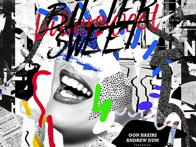 Music Cover | Gon Haziri, Andrew Dum & Eneli - Bittersweet abstract art album art album cover album inspiration artwork collage cover art cover music design music music art music artwork music cover photo photoshop