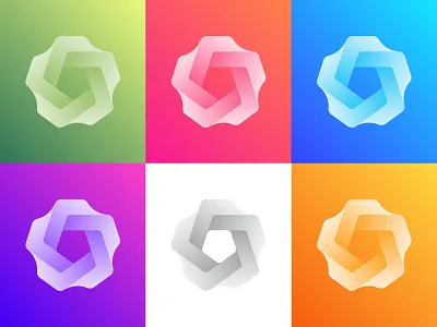 Creative Star logo design amazing monogram logos amitspro logo designer app icon website blue color gradient branding identity design company business firm creative negative space financial debut school logo for sale pro logotype mark professional graphic work text typography artist