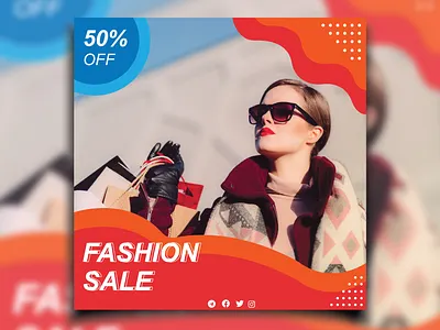 Social media template design banner banner ad banner ads banner design bloger brand identity branding design designer facebook icons illustration instagram stories pack promotion social template template design templates