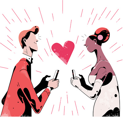 couple advertisement animation art artist branding character design characterdesign design drawing flat flatdesign flatillustration illustration illustrator logo motion graphic motiondesign motiondesigner motiongraphics social