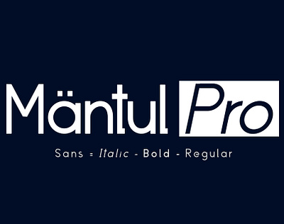 Mantul Pro advertising artwork black book brand branding clean contemporary cover design display elegant font logo luxury newspaper sans serif typography wedding