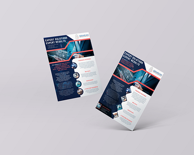 Gemean 1 page business flyer brochure business corporate flyer flyer