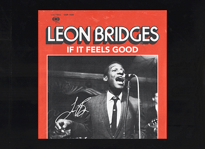 Leon Bridges album album art alphabet jazz leon bridges lettering music record soul vinyl vinyl cover