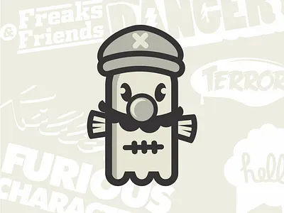 Zombie Rock Mario branding characther illustration kids mariobros rock stamp zombie