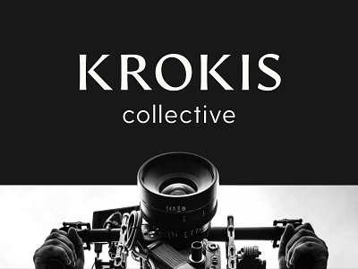 Krokis Co branding filmmakers films krokis logo design logotype moviemaker photo type unfold video videographer