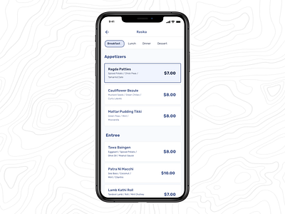 Daily UI 30 - Pricing 100daysofui app app design app ui dailyui design ios menu design mobile mobile app mobile app design mobile design mobile ui productdesign restaurant restaurant menu ui