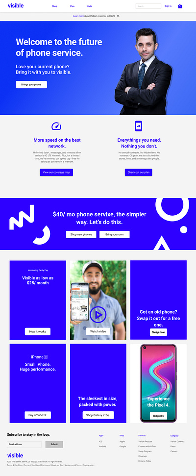 Landing page design app branding design flat illustration illustrator type typography ui ux web website